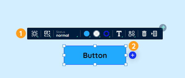 Toolbar and Copy Button